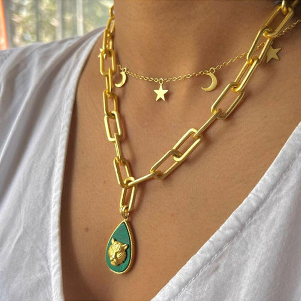 ZARIIN Work To After Hours (Set Of 2 Necklaces)