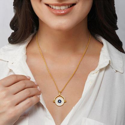 ZARIIN Travel In Style And Protection (Set Of 2 Necklaces)