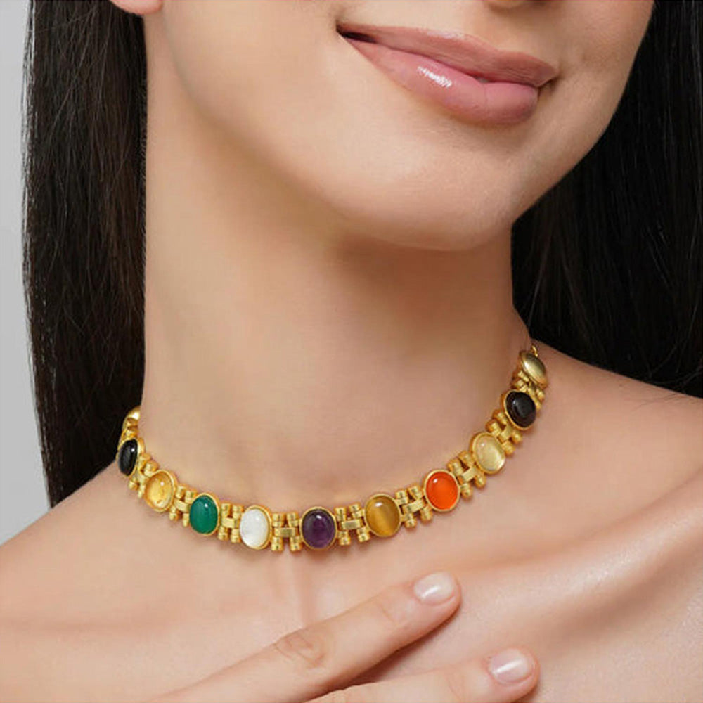 ZARIIN Colour Crush Layering Necklaces