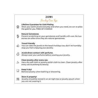 ZARIIN Power Chakra Bracelet Giftbox Set (Gold And Silver) - For Him And Her