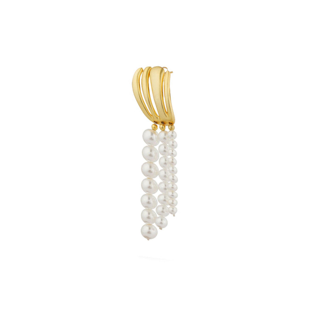 ZARIIN Scent Of The Sea Pearl Earrings