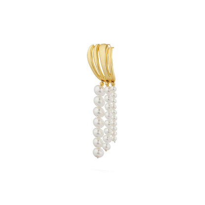 ZARIIN Scent Of The Sea Pearl Earrings