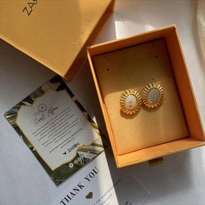 ZARIIN Sunny Getaway Stud Earrings