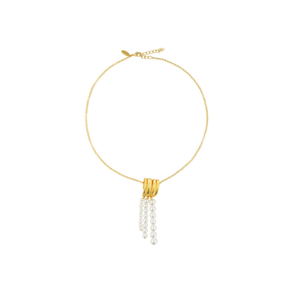 ZARIIN Scent Of The Sea Pearl Pendant Necklace