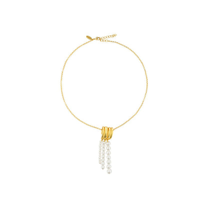 ZARIIN Scent Of The Sea Pearl Pendant Necklace