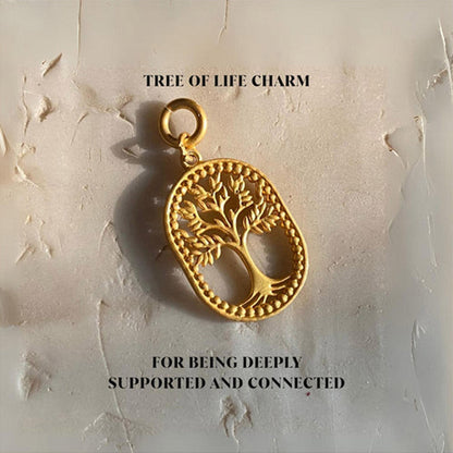 ZARIIN Tree Of Life Charm For Being Deeply Supported And Connected