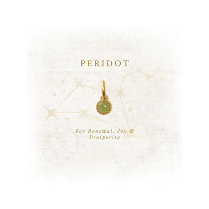 ZARIIN August Birthstone Charm - Peridot