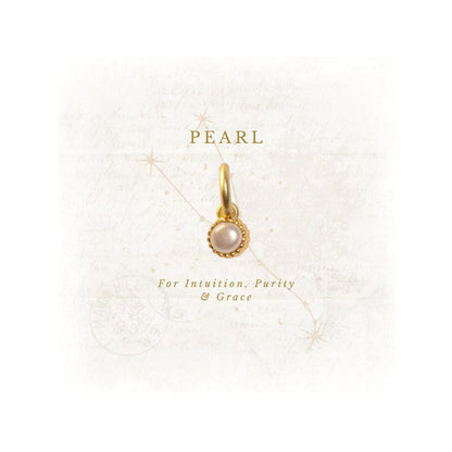 ZARIIN June Birthstone Charm - Pearl