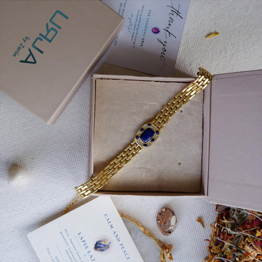 ZARIIN Lapis Lazuli Bracelet