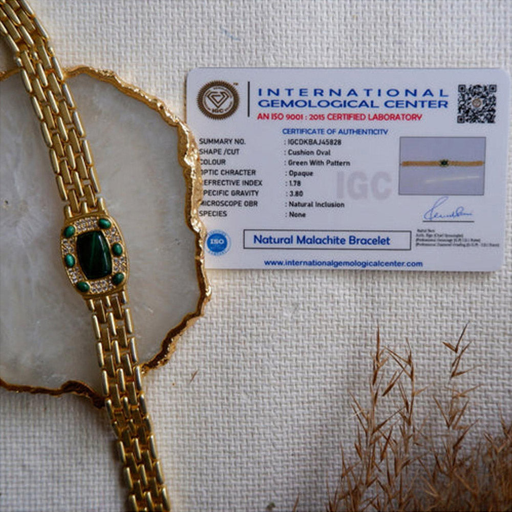ZARIIN Malachite Bracelet