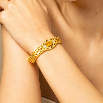 ZARIIN Tiger'S Eye Bracelet