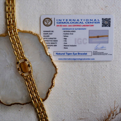 ZARIIN Tiger'S Eye Bracelet