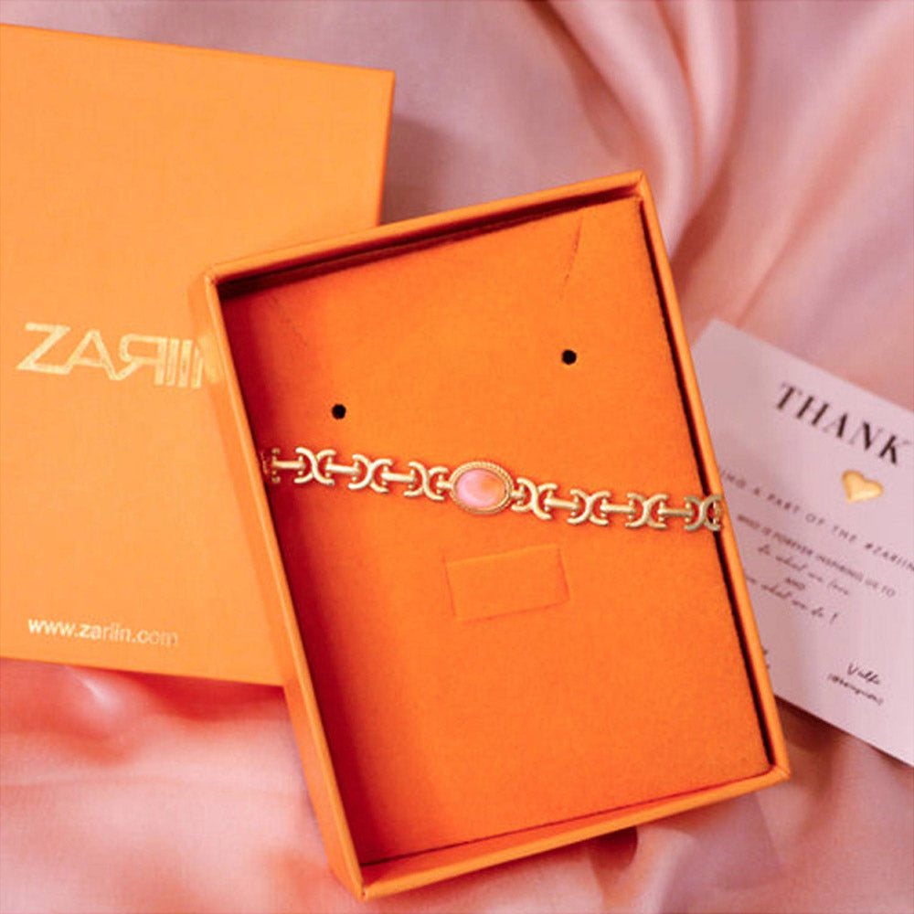ZARIIN Rose Quartz Healing Bracelet For Love