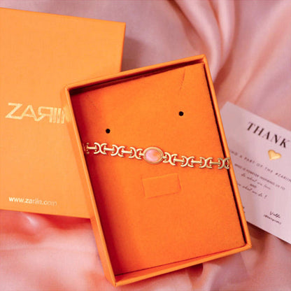 ZARIIN Rose Quartz Healing Bracelet For Love
