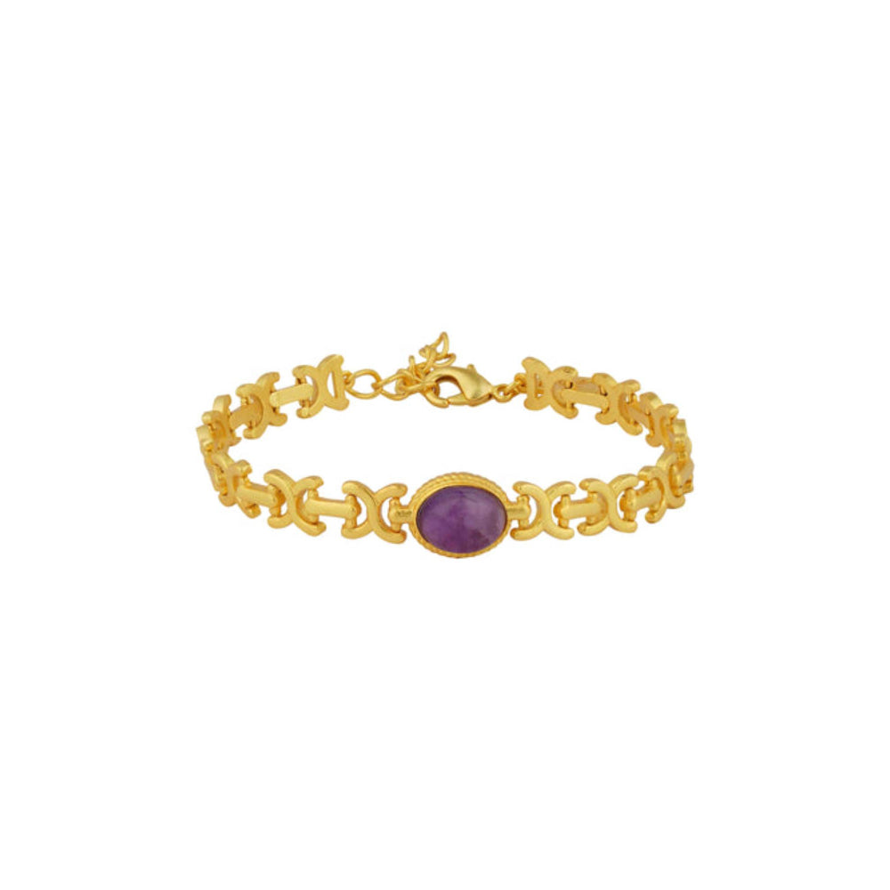 ZARIIN Amethyst Healing Bracelet For Health
