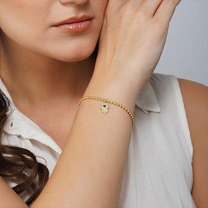 ZARIIN Bracelet Of Protection - Hamsa Hand