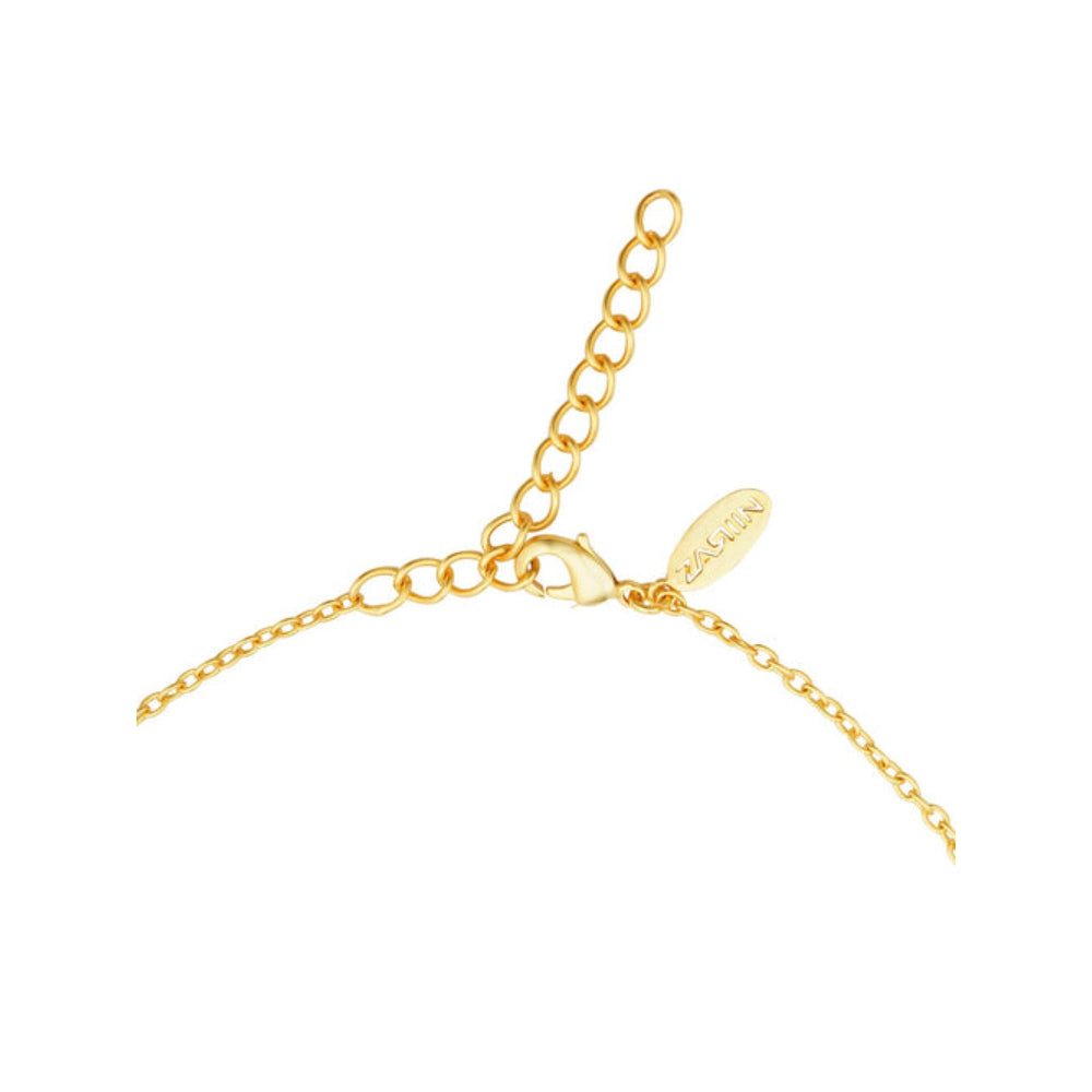 ZARIIN Padma Necklace With Mirror Polki