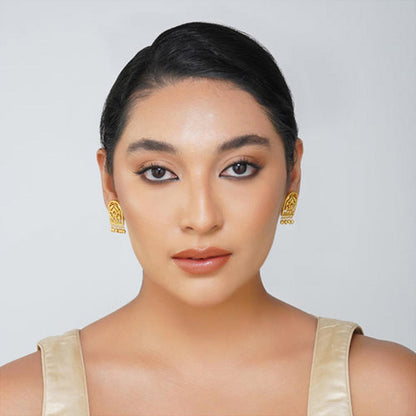 ZARIIN Timeless Treasures Filigree Stud Earrings