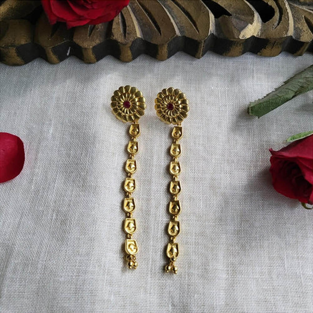 ZARIIN Floral Legacy Statement Earrings