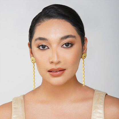 ZARIIN Floral Legacy Statement Earrings