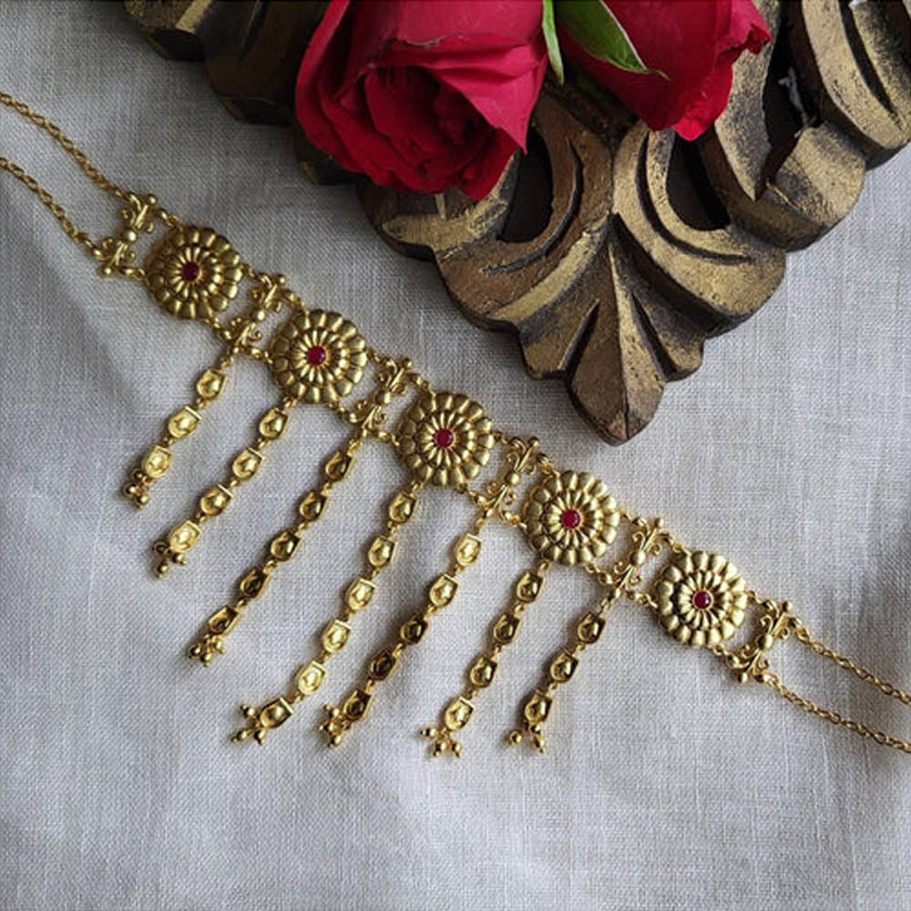 ZARIIN Floral Legacy Choker Necklace