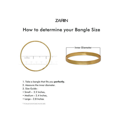 ZARIIN Charm Canvas Stacked Bracelet