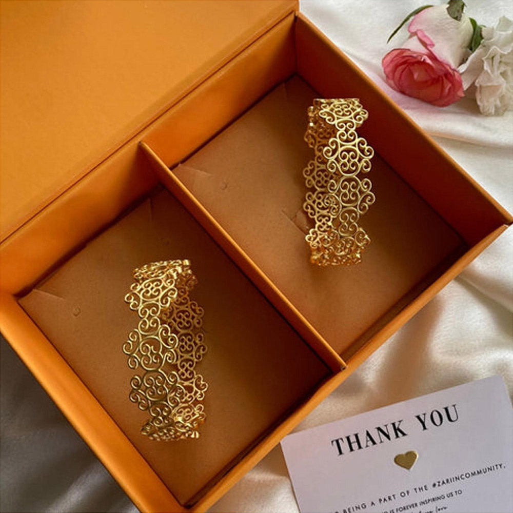 ZARIIN Delicate Naaz Bangle - Set Of 2