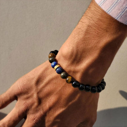ZARIIN Strength In Love Beaded Bracelet For Men