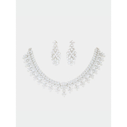 Zevar By Geeta Sajeeli Necklace With Pair Of Earring