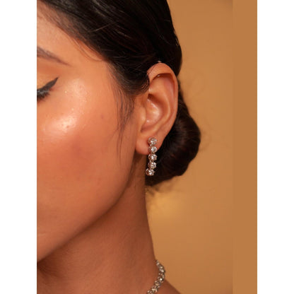 Zevar By Geeta Yahvi Necklace With Pair Of Earring
