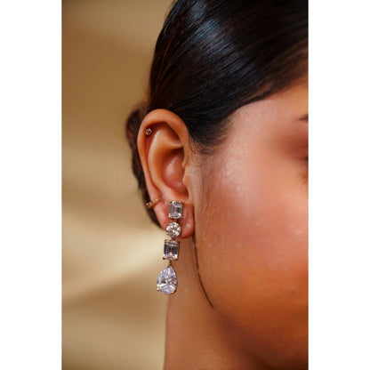 Zevar By Geeta Rashmi Necklace With Pair Of Earring