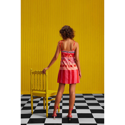 Zip by Payal & Zinal Hearts Unlocked Funky Love Burst Dress