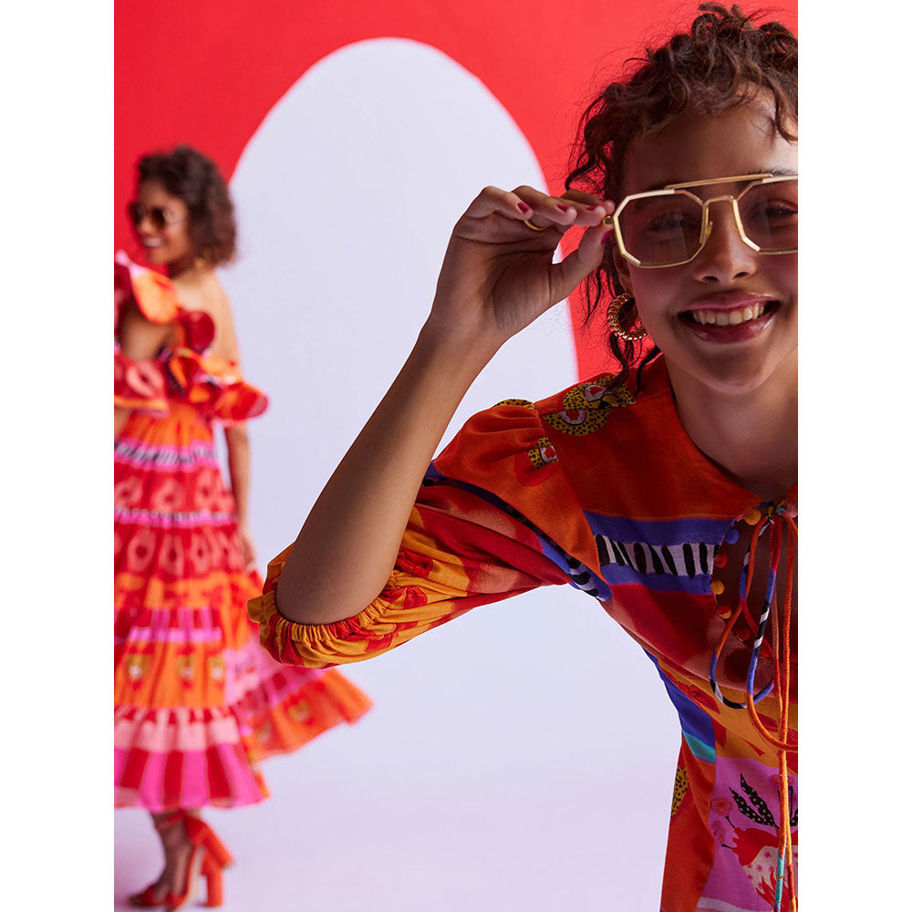 Zip by Payal & Zinal Hearts Unlocked Sunny Sweetheart Dress