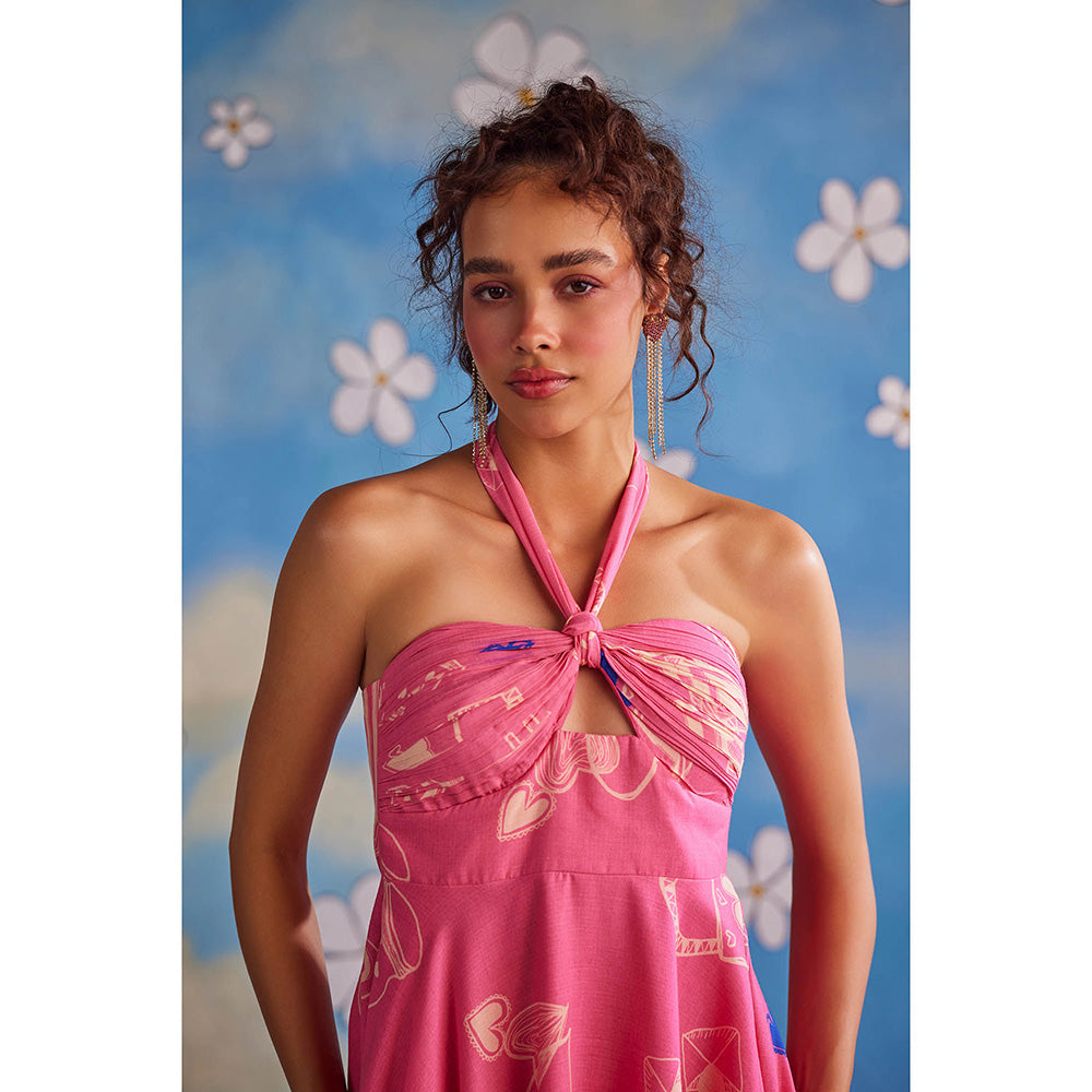 Zip by Payal & Zinal Hearts Unlocked Alice In Wonderland Dress
