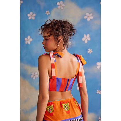 Zip by Payal & Zinal Hearts Unlocked Enchanted Carnival Top and Skirt (Set of 2)