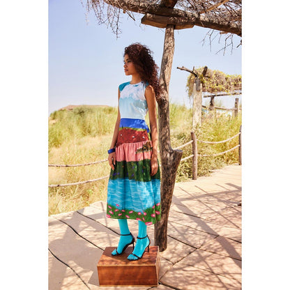 Zip by Payal & Zinal Fields Of Fancy Multi-Color Dress