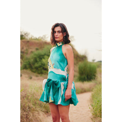 Zip by Payal & Zinal Seaside Swirls Multi-Color Dress