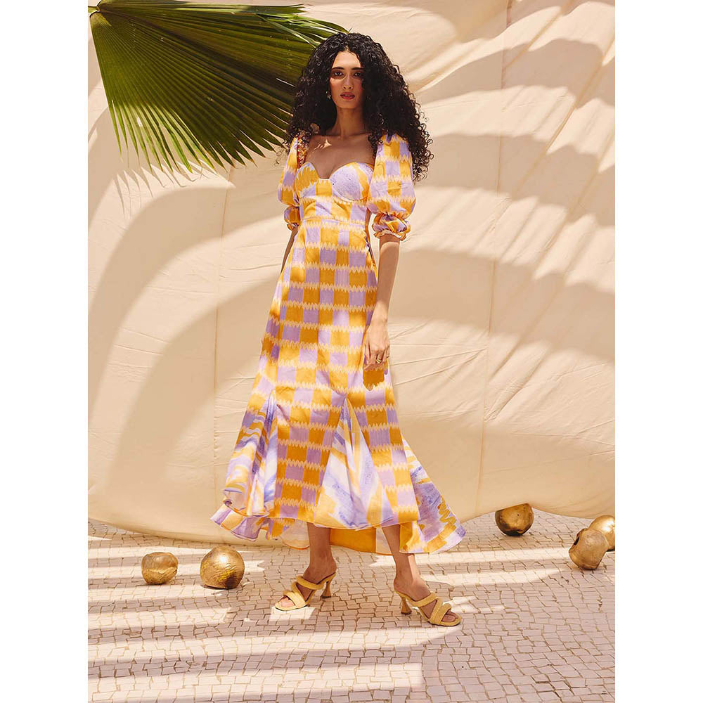 Zip by Payal & Zinal Sunkissed Multi-Color Dress