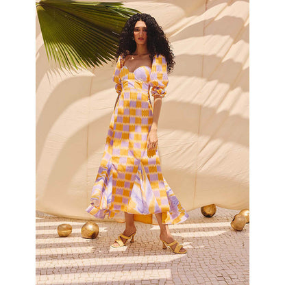 Zip by Payal & Zinal Sunkissed Multi-Color Dress