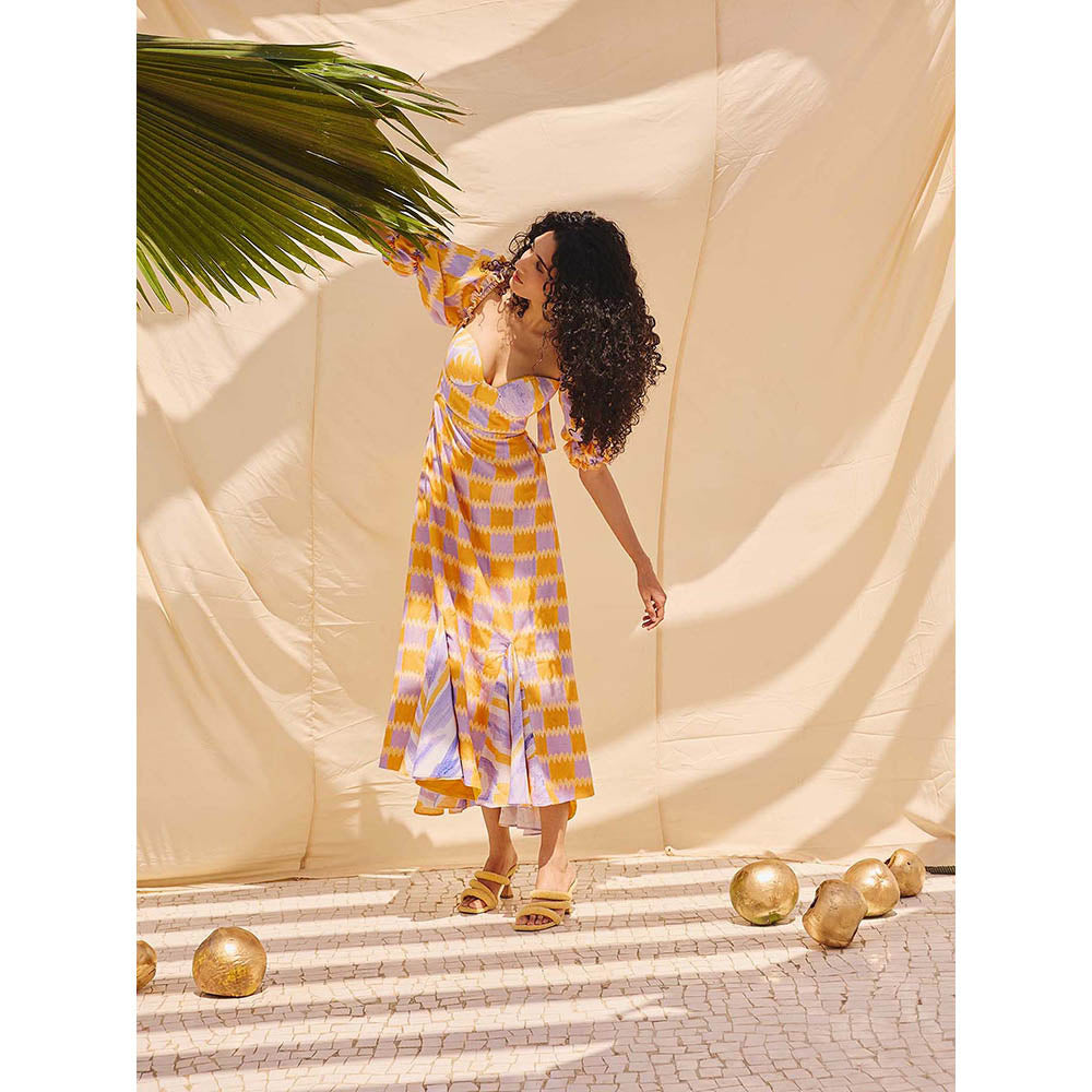 Zip by Payal & Zinal Sunkissed Multi-Color Dress