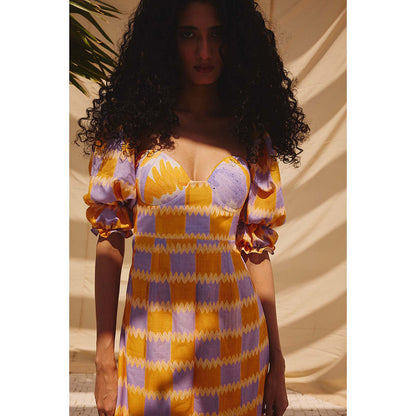 Zip by Payal & Zinal Sunkissed Multi-Color Dress