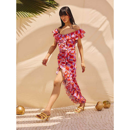 Zip by Payal & Zinal Frill Fantasy Dress