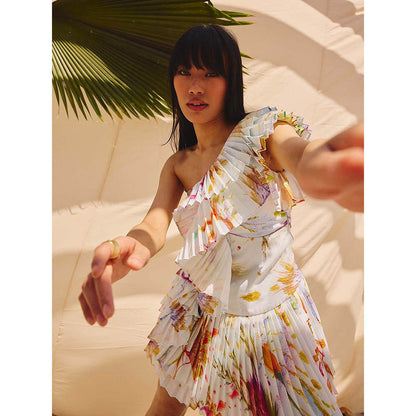 Zip by Payal & Zinal Sunlit Swirls Dress