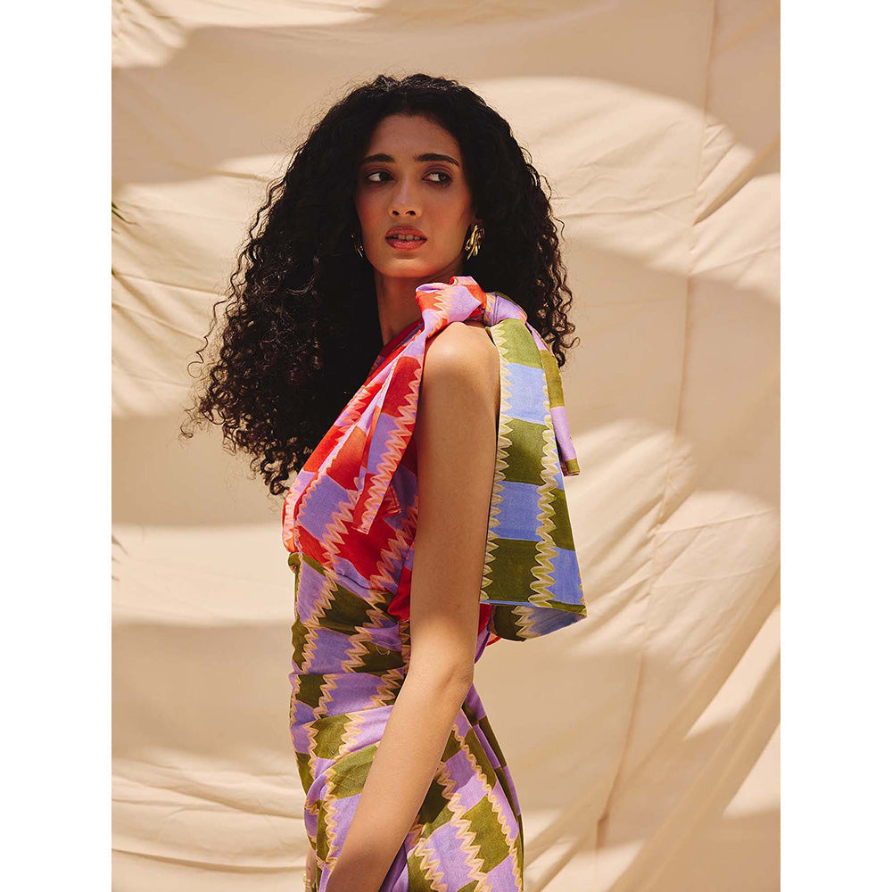 Zip by Payal & Zinal Scarlet Haze Dress