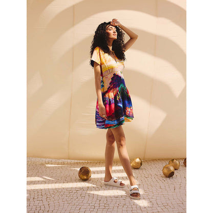 Zip by Payal & Zinal Vivid Rush Dress