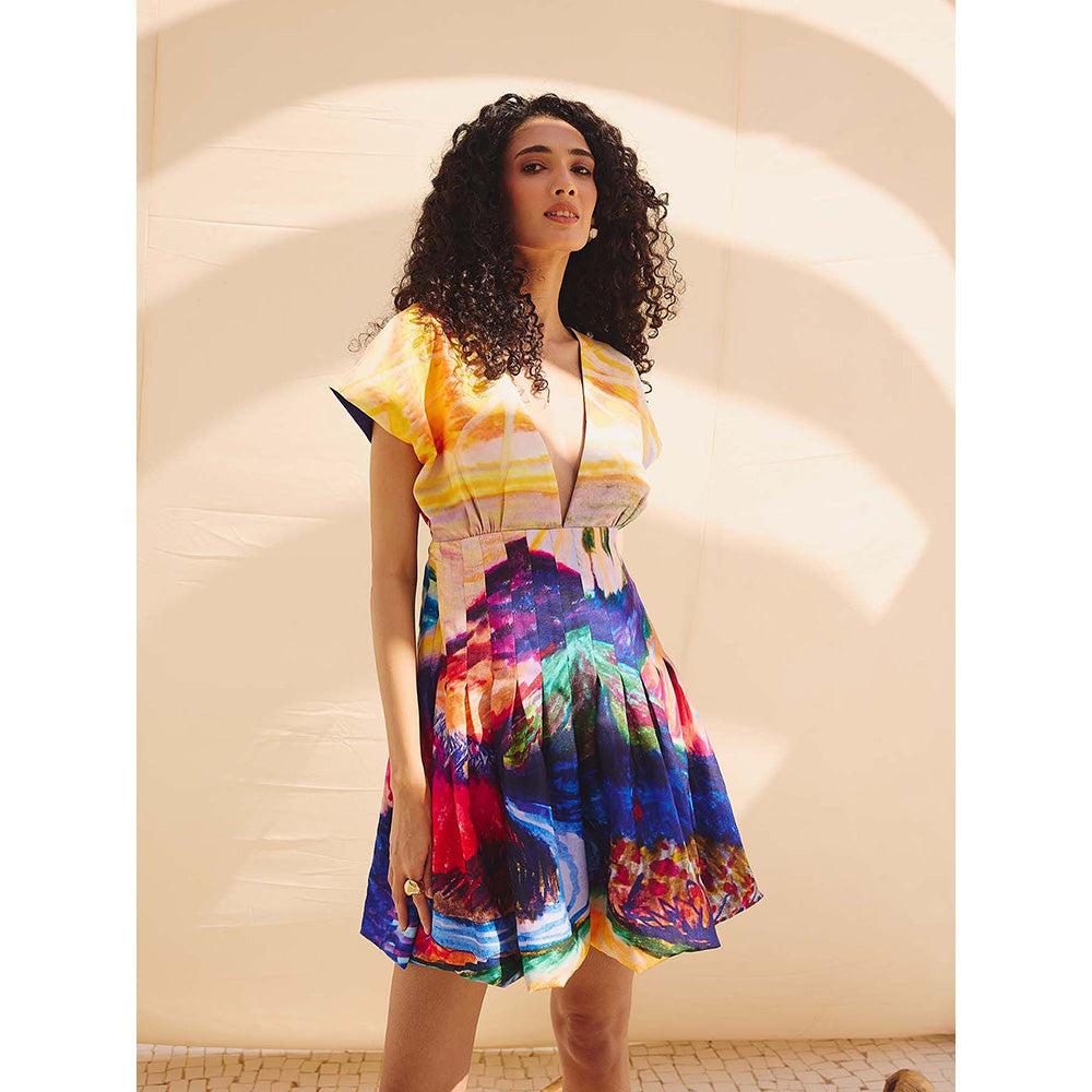 Zip by Payal & Zinal Vivid Rush Dress
