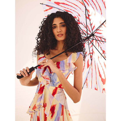 Zip by Payal & Zinal Pastel Whirl Dress