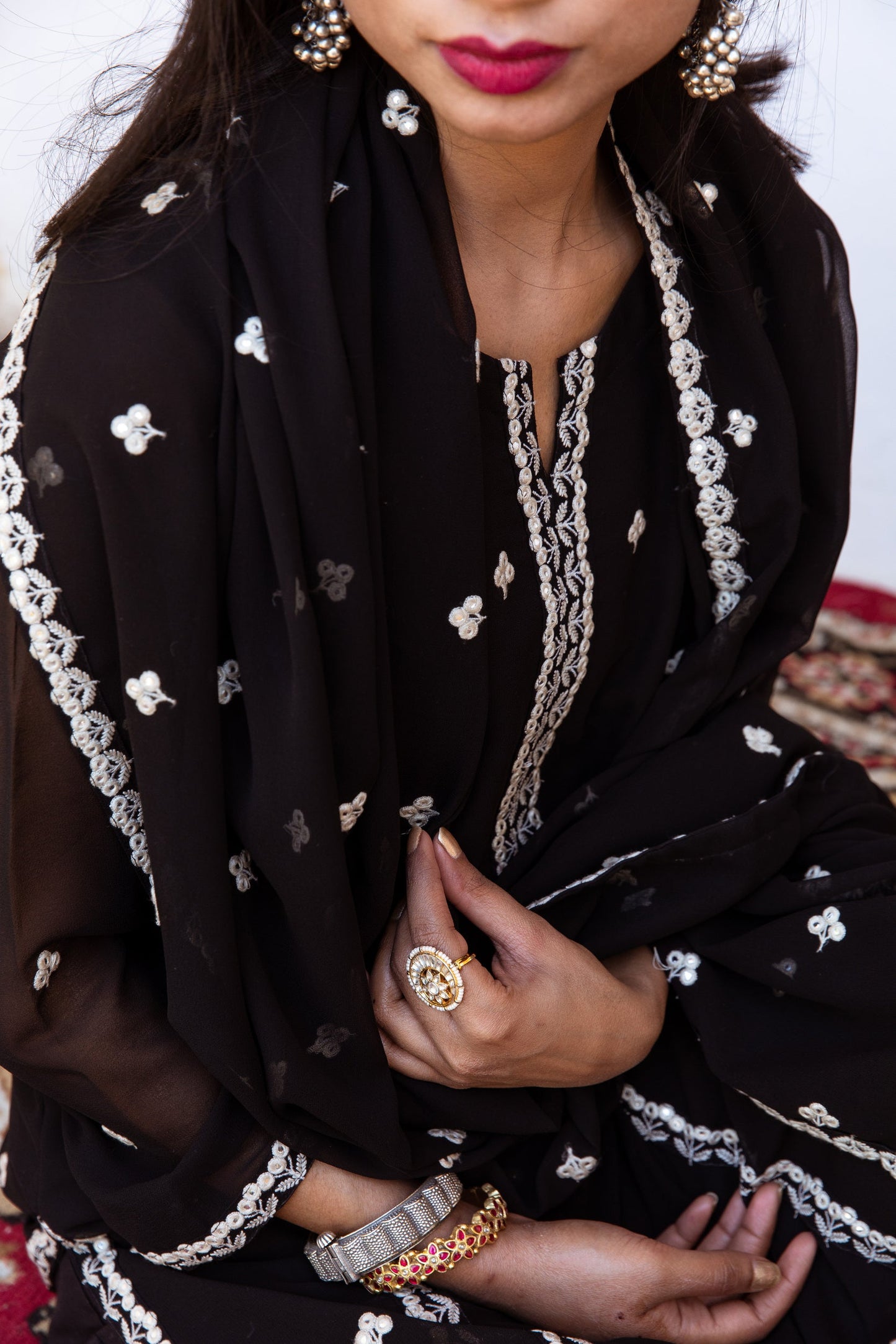 Jhalak Black Set