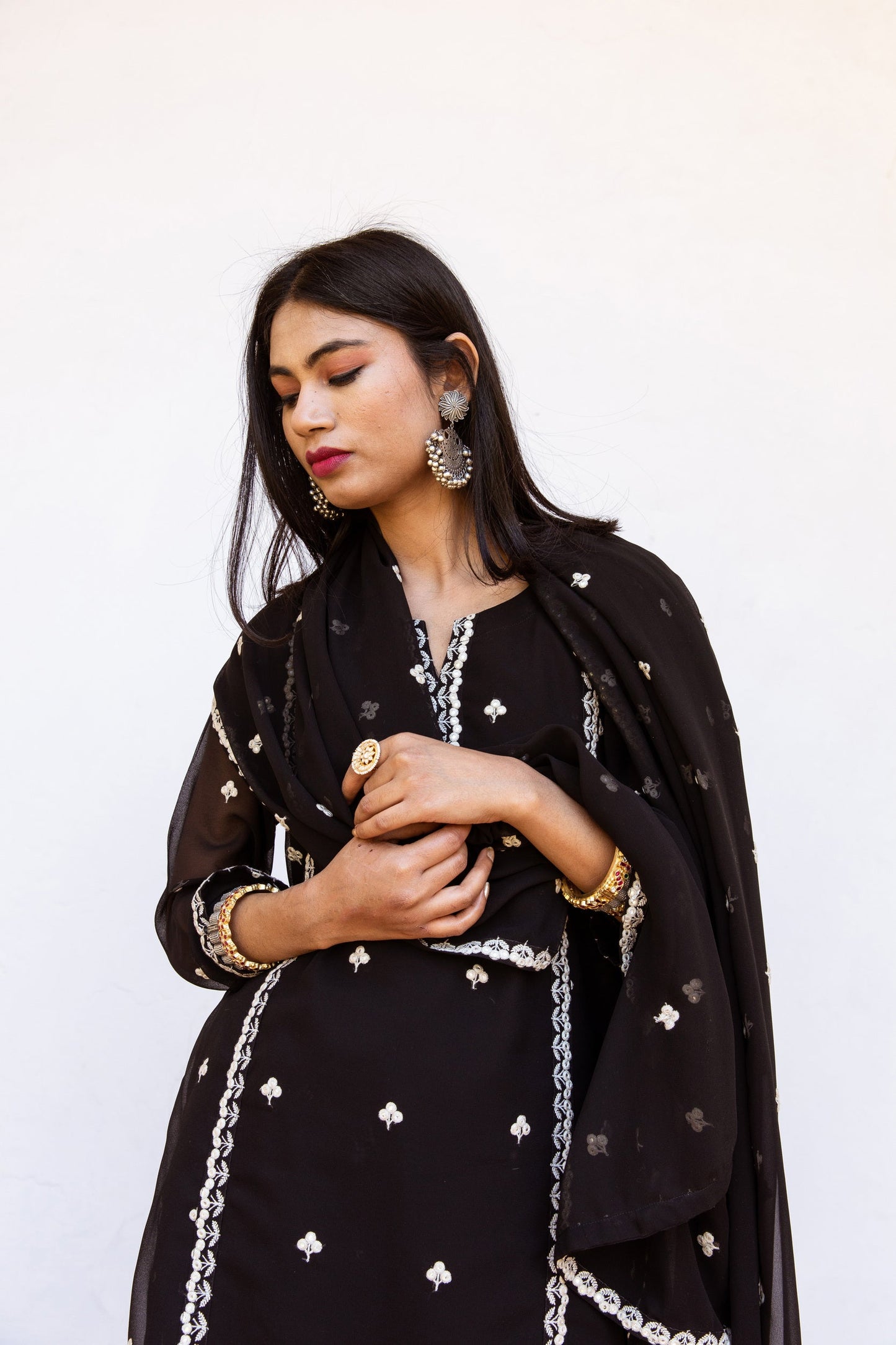 Jhalak Black Set