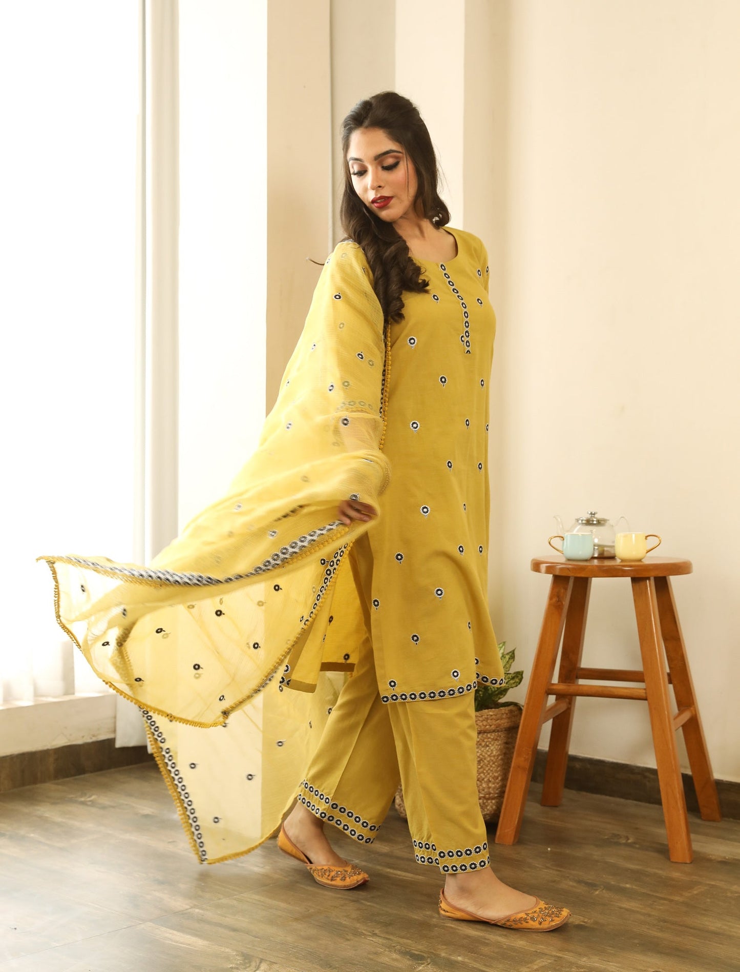 Panchi Yellow Set
